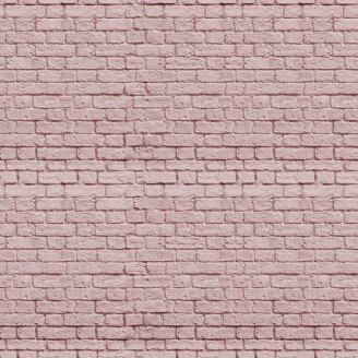 Soft Bricks roosa tiilitapetti Rebel Wallsilta R14873 image