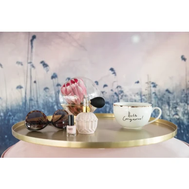 Pink Dawn harmoninen roosa maisematapetti Rebel Wallsilta R15361 image