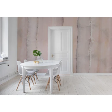 Agate harmoninen rosa raidallinen muraltapetti keittioon Rebel Wallsilta R15371 image