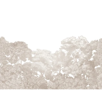 Bellewood beige puutapetti Rebel Wallsilta R18638 koko kuvio image