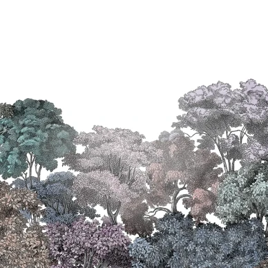 Bellewood monivarinen metsatapetti Rebel Wallsilta R13052 image