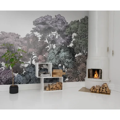 Bellewood monivarinen metsatapetti olohuoneen muraltapetti Rebel Wallsilta R13052 image