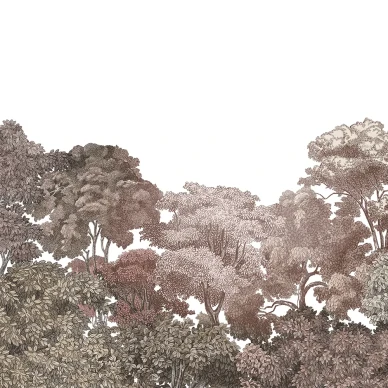 Bellewood ruskea puutapetti Rebel Wallsilta R18639 image