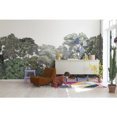 Puutapetti lastenhuoneeseen Rebel Wallsilta Bellewood R13051 image