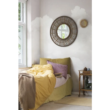 Roosa Pilvitapetti Cuddle Clouds Rebel Wallsilta R14014 image