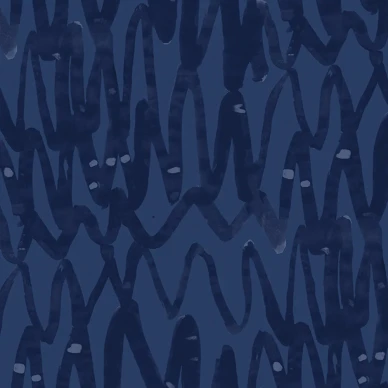 Pulse of Passion sininen graafinen muraltapetti Rebel Wallsilta R14093 image