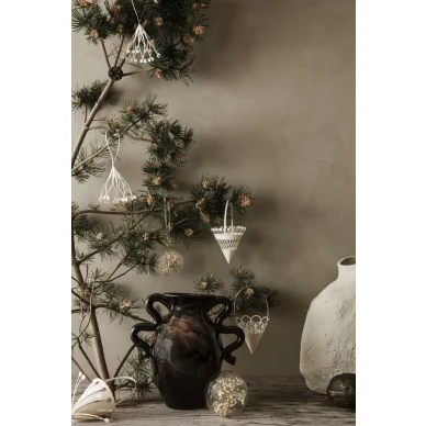 Verso kaunis tummanruskea maljakko Ferm Livingilta image