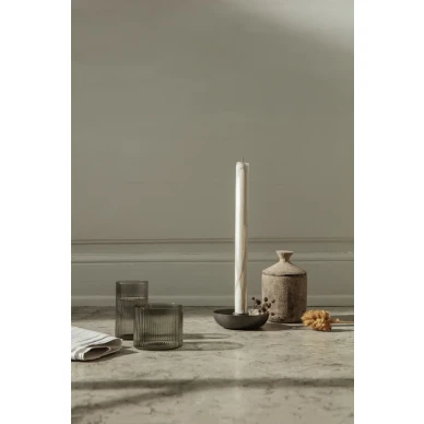 Ripple moderni harmaa matala juomalasi Ferm Livingilta image