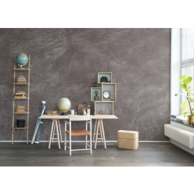 Elevation Lines vaaleanruskea graafinen muraltapetti tyohuoneeseen Rebel Wallsilta R14073 image