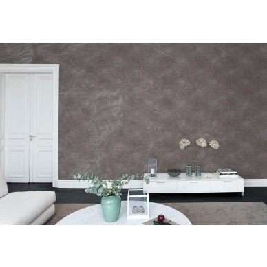 Elevation Lines vaaleanruskea graafinen olohuoneen muraltapetti Rebel Wallsilta R14073 image