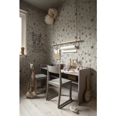 Lo romanttinen vihrea kukkatapetti lastenhuoneeseen Sandbergilta S10102 image