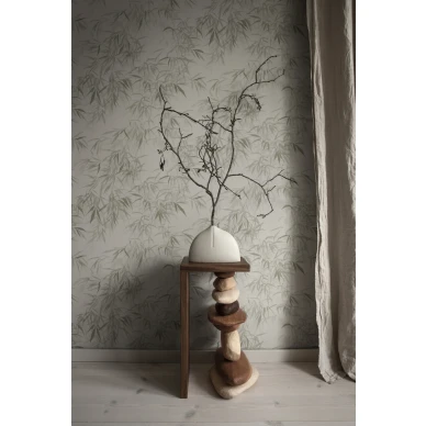 Jon vihrea bambutapetti olohuoneeseen Sandbergilta S10116 image