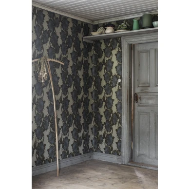 Vera sininen kukkatapetti eteiseen Studio Lisa Bengtssonilta 1359 image