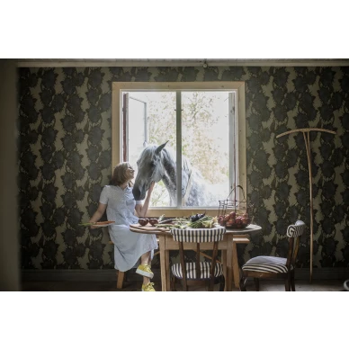 Vera sininen kukkatapetti keittioon Studio Lisa Bengtssonilta 1359 image