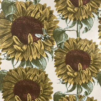 Sunday keltainen kukkatapetti Studio Lisa Bengtssonilta 1358 image