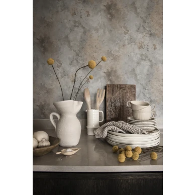 Rost harmaa kultainen marmoroitu tapetti keittioon Sandbergilta 215 51 image