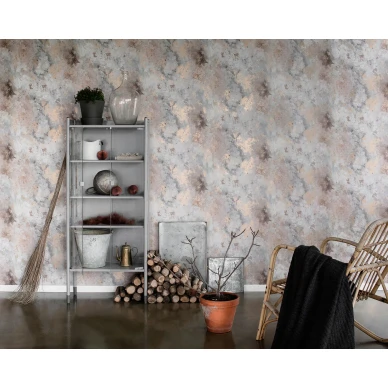 Rost kulta harmaa kimaltelevaa olohuoneeseen tapetti Sandbergilta 215 51 image