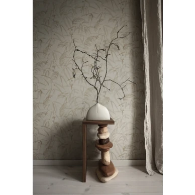 Anna beige moderni kaislatapetti Sandbergilta S10110 image