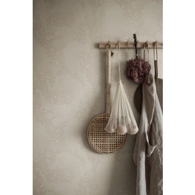 Evelina roosa lehtitapetti eteiseen Sandbergilta S10128 image