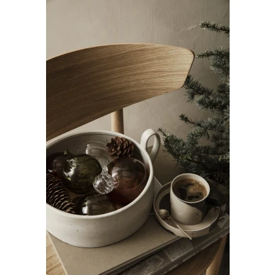 Twirl modernit lasiset joulukuusenpallot Ferm Livingilta 1104264553 image