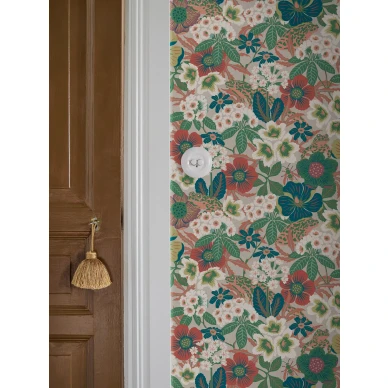 Kvackstepp varikas kukkatapetti eteiseen Borastapeterilta 2086 image