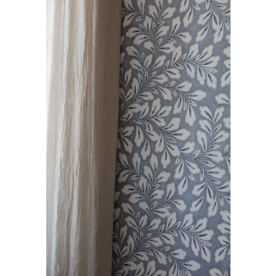 Liv sininen kaunis lehtitapetti Borastapeterilta 7428 image