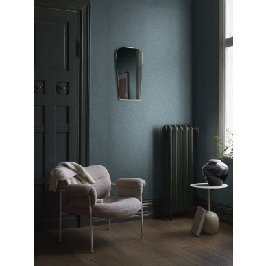 Sininen tapetti Wild Ferns lehtikuviolla olohuoneeseen Borastapeterilta 2254 image