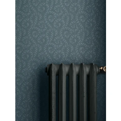 Wild Ferns sininen yksivarinen lehtitapetti Borastapeterilta 2254 image