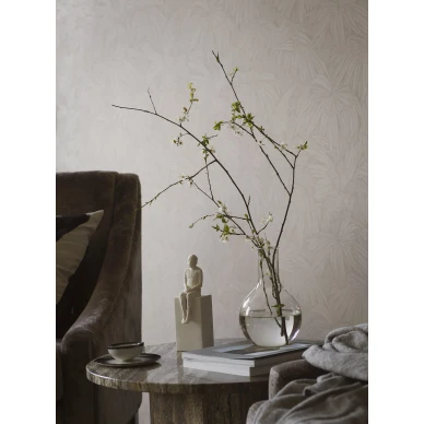 Hidden Parrot beige yksivarinen lehtitapetti Borastapeterilta 2276 image