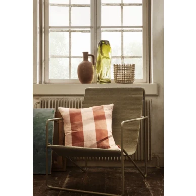 Grand Cushion roosa ruskea tyyny Ferm Livingilta image