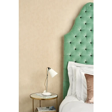 Makuuhuoneen tapetti keltainen yksivarinen Watered Silk 106 1007 Cole et Sonilta image