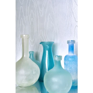 Olohuoneen tapetti yksivarinen siniharmaa Watered Silk 106 1012 Cole et Sonilta image