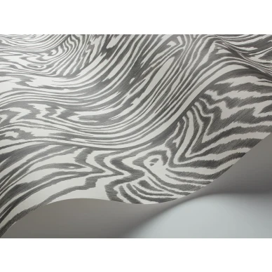 Harmaa seepratapetti puukuviolla Cole et Sonilta Zebrawood 107 1003 image