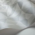 Harmaa geometrinen tapetti Cole et Sonilta Quartz 107 8040
