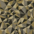 Quartz kulta harmaa geometrinen tapetti Cole et Sonilta 107 8038