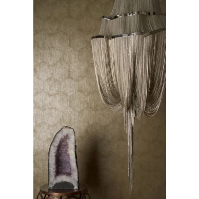 Olohuoneen kultatapetti Cole et Sonilta geometrinen Mineral 107 6028 image