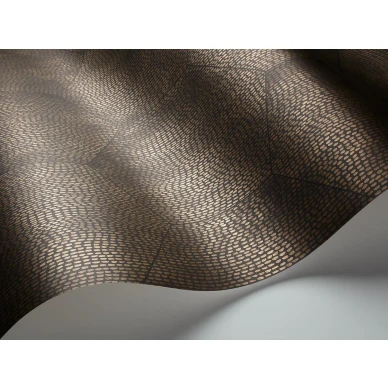 Pronssi metallivarinen geometrinen tapetti Cole et Sonilta Mineral 107 6027 image