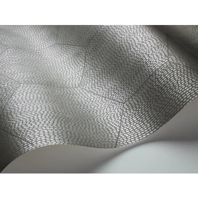 Tumma hopeanvarinen geometrinen tapetti Cole et Sonilta Mineral 107 6031 image