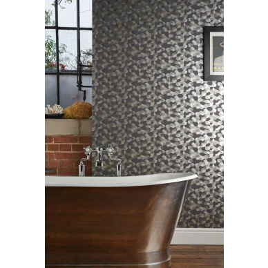 Kylpyhuoneen tapetti Cole et Sonilta ylellinen geometrinen Ingot 107 5026 image