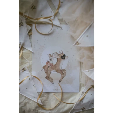 Lastenhuoneen juliste Bonnies Roe Deer Mrs Mighettolta image