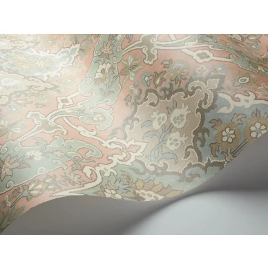 Cole et Sonin roosa vihrea kuviotapetti Pushkin 108 8044 image