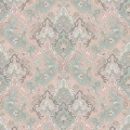 Pushkin roosa vihrea kuviotapetti Cole et Sonilta 108 8044