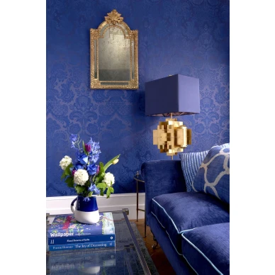 Olohuoneen sininen tapetti Petrouchka Cole et Sonilta 108 3011 image