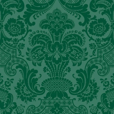 Petrouchka vihrea damasktapetti Cole et Sonilta 108 3012 image