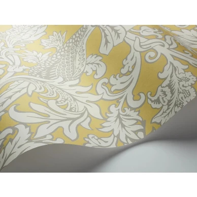 Cole et Sonin keltainen lintutapetti Balabina 108 1001 image