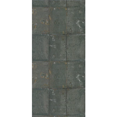 Antique Mirror metallinvarinen harmaa ruututapetti Cole et Sonilta 92 2009 suurempi kuvio image