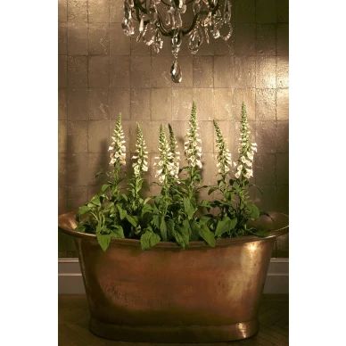 Eteisen kultatapetti Cole et Sonilta teollisuustyylisella ruutukuviolla Antique Mirror 92 2010 image