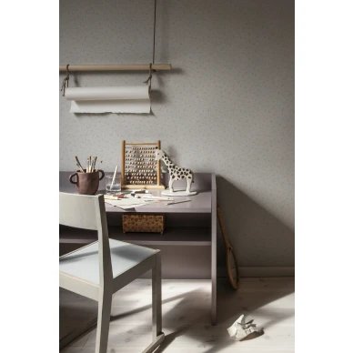 Tyohuoneen tapetti Sandbergilta beige kukkakuvio Stella S10121 image