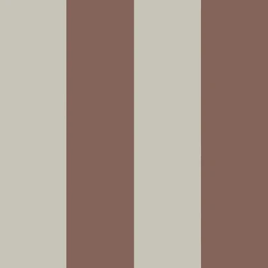 Magnus ruskea punainen raidallinen tapetti Sandbergilta S10104 image