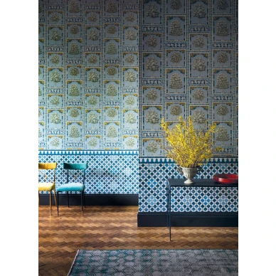 Tapettiyhdistelma Cole et Sonilta Sultans Palace 113 10029 Zellige Border 113 12036 Zellige 113 11032 image
